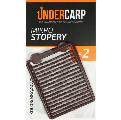 Undercarp Mikro stopery - brązowe
