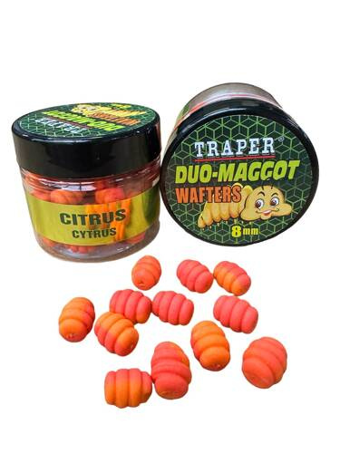 Traper Duo Color Maggot Wafters Cytrus 8mm