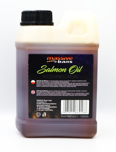Massive Baits Scottish Salmon Oil Liquid 1000ml