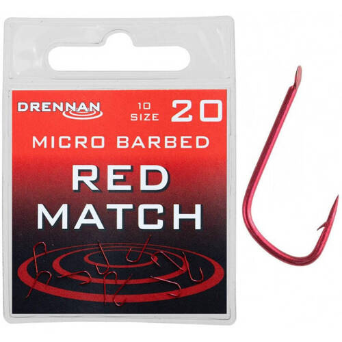Drennan Micro Barbed Red Match size 18