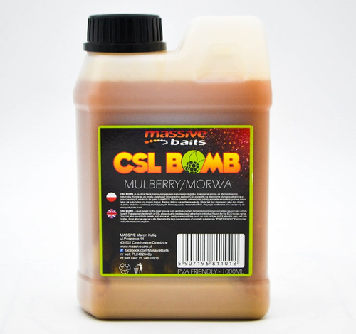 Massive Baits CSL Bomb Mulberry 1L