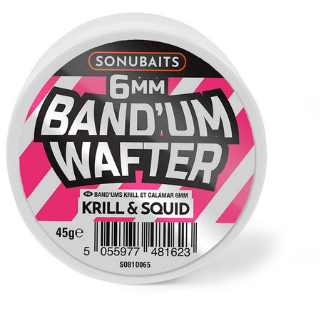 Sonubaits BandUm Wafter Krill & Squid 6mm