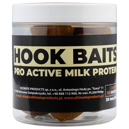 Ultimate Products Pro Active Milk Protein Hook Baits 30mm
