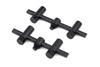 Fox Black Label Slim Adjustable 2 Rod Buzz Bars