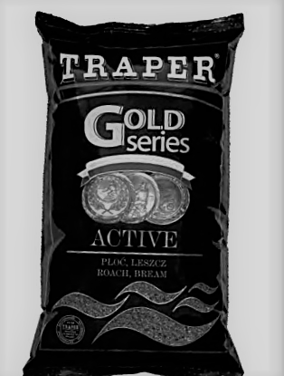 Traper Zanęta Gold Active Black 1kg