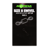 Korda Swivels Size 8 