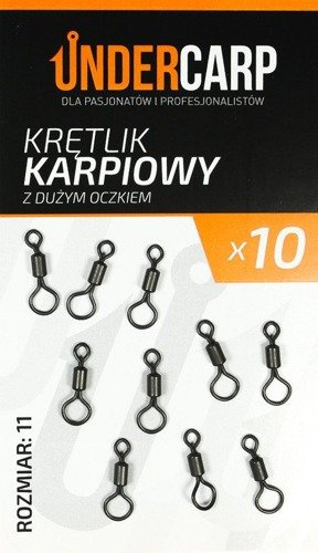 Undercarp Krętlik karpiowy z dużym oczkiem rozmiar 11