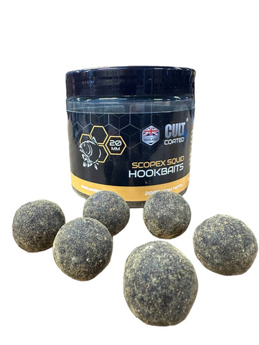 Nash Scopex Squid Cult Coated Hookbaits 20mm