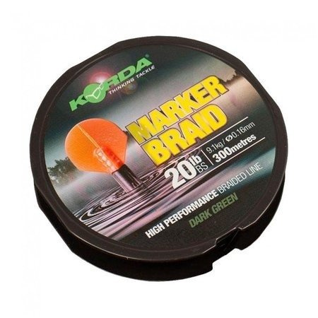 Korda Marker Braid Dark Green 20lb 300m