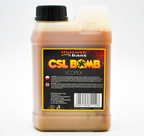 Massive Baits CSL Bomb Scopex 1L