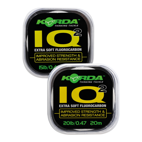 Korda IQ2 Extra Soft Fluorocarbon 15lb 20m