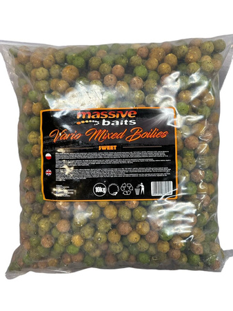 Massive Baits Vario Mixed Boilies Sweet 14/18/24 mm 10kg
