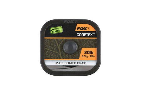 Fox Edges Naturals Coretex Matt Coated Braid 20lb 20m