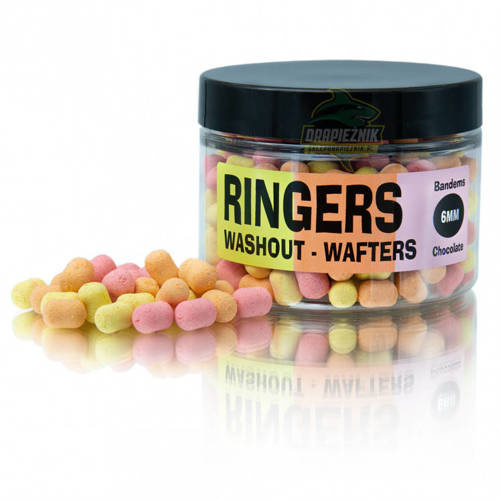 Ringers Washout Wafters Bandems 6mm Chocolate