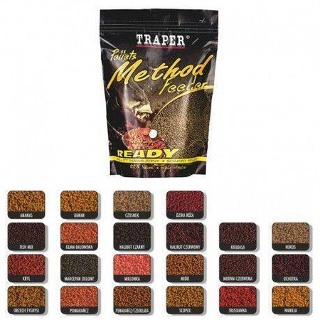 Traper Ready Pellet Method Feeder Wanilia Scopex 2mm 500g