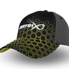 Matrix Hex Print Baseball Cap Black