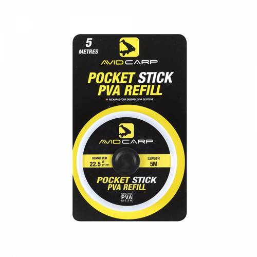 Avid Carp Pocket Stick PVA Refill 22.5mm 5m