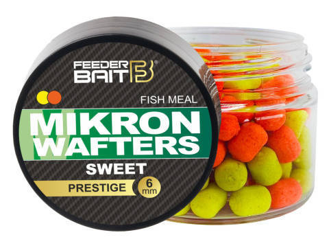 Feeder Bait Prestige Mikron Wafters Sweet 6mm Yellow & Orange