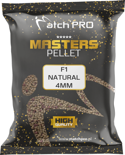 MatchPro Masters Pellets F1 Natural 4mm 700gr