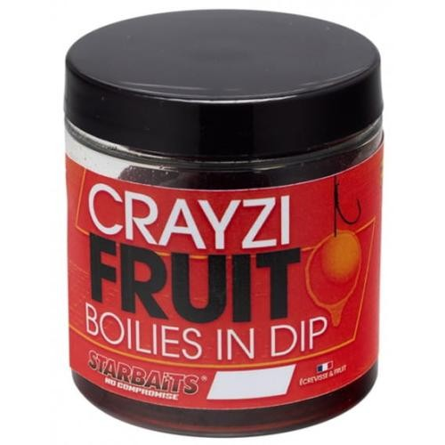 Starbaits Crayzi Fruit Boilies in Dip 20mm