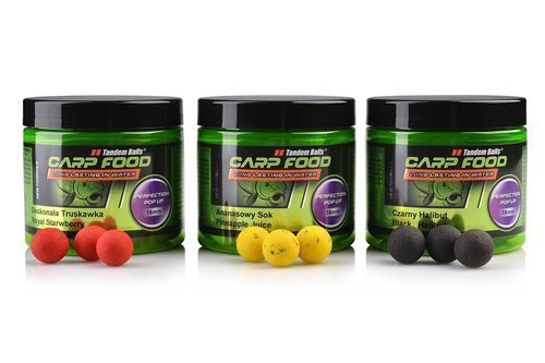 Tandem Baits Carp Food Perfection Pop-Up  Orzech Tygrysi 16mm 90g - Kulki pływające