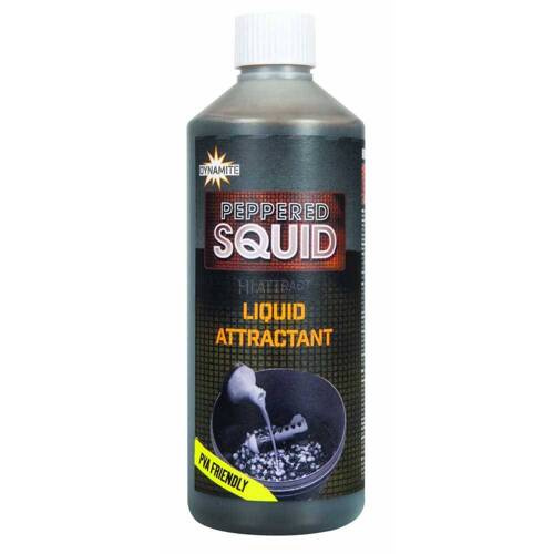 Dynamite Baits Peppered Squid Liquid Attractant 500ml