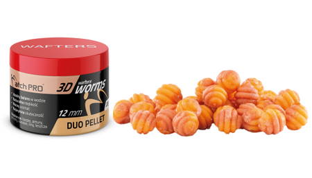 MatchPro 3D Worms Wafters Duo Pellet 12mm 25g