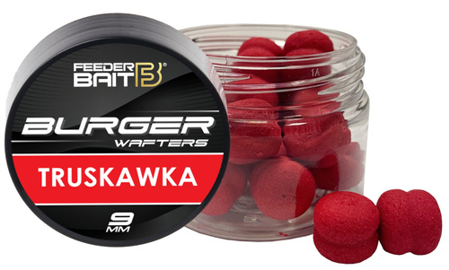Feeder Bait Burger Wafters Truskawka 9mm