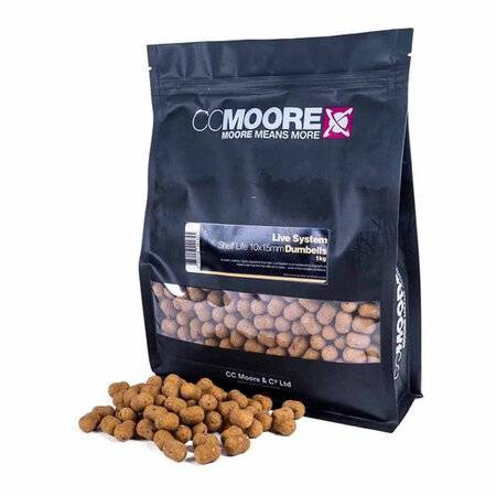 CC Moore Live System Shelf Life 15x18mm Dumbells 1kg