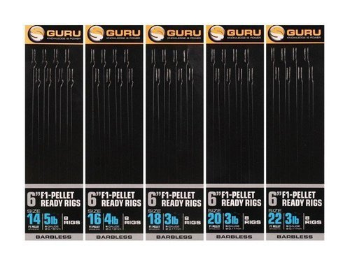 Guru F1 Pellet Pole Rig 6" Size 14