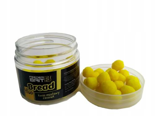 Feeder Baits Fluo Bread - Kwas Masłowy żółty 50 ml