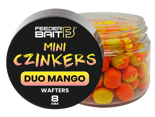Feeder Bait Mini Czinkers Wafters Duo Mango 8mm