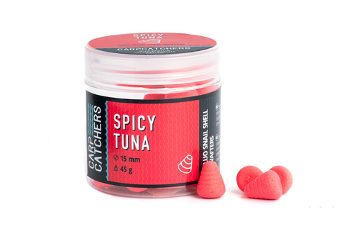 Carp Catchers Fluo Snail Shell Wafters Spicy Tuna 15mm 45g