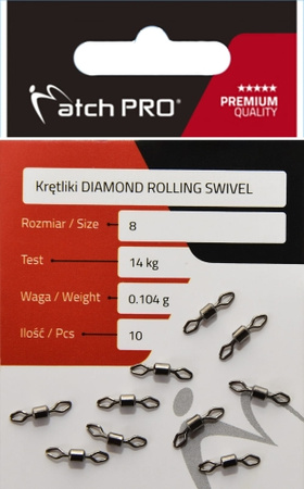 MatchPro Diamond Rolling Swivel Nr14