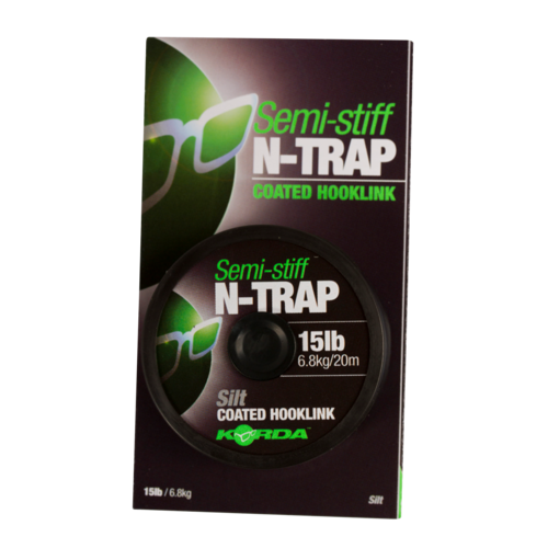 Korda N-Trap Semi Stiff 20lb Silt 20m
