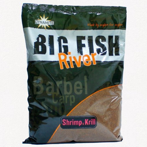 Dynamite Baits Big Fish River Groundbait Shrimp / Krill 1.8kg