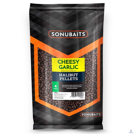 Sonubaits Cheesy Garlic Halibut Pellets 4mm 900gr