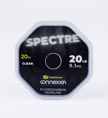 RidgeMonkey Spectre Fluorocarbon Hooklink 20lb 20m