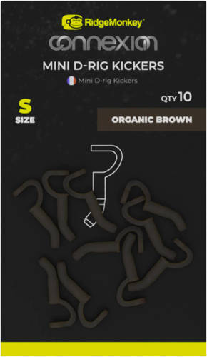 RidgeMonkey Mini D-Rig Kickers Small Organic Brown