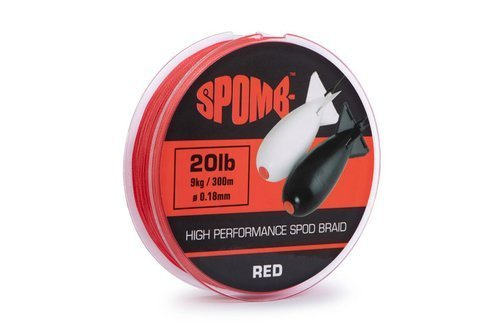 Spomb High Performance Spod Braid Red 20lb 300m