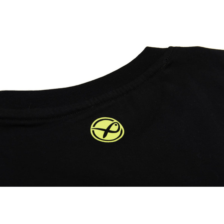 Matrix Hex Print T-Shirt Black