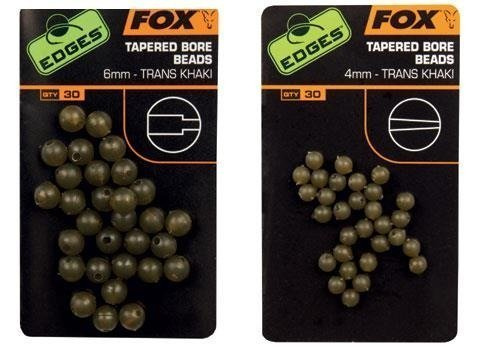 Fox Tapered Bore Beads