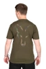 Fox Large Print T-Shirt Khaki Camo