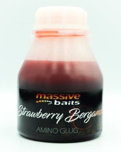 Massive Baits Green Mulberry Amino Glug 250ml