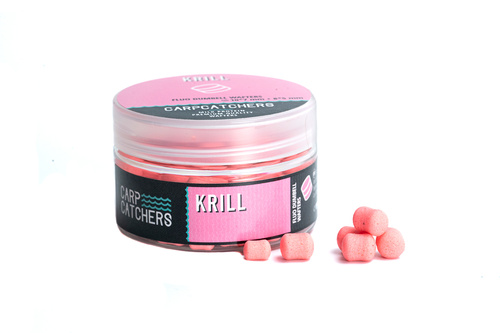 Carp Catchers Fluo Dumbell Wafters Krill 10x7mm + 8x5mm 25g