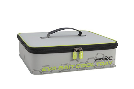 Matrix EVA Bait Cool Tray Light Grey inc. 4x Bait Tubs