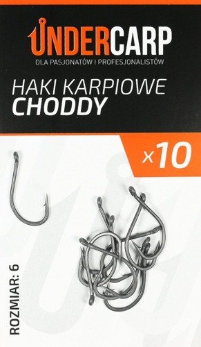Undercarp Teflonowe haki karpiowe CHODDY 6