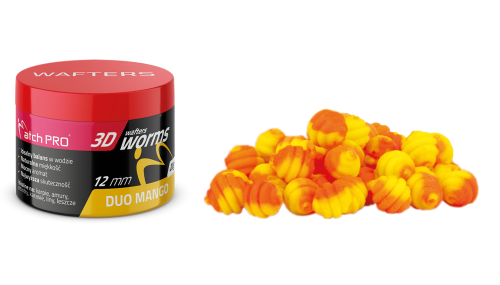 MatchPro 3D Worms Wafters Duo Mango 12mm 25g
