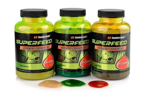 Tandem Baits SuperFeed X Core Sticky Booster Kałamarnica & Pomarańcza 300ml
