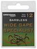 Drennan Wide Gape Specialist Barbless size 10 - Haczyki 10szt.